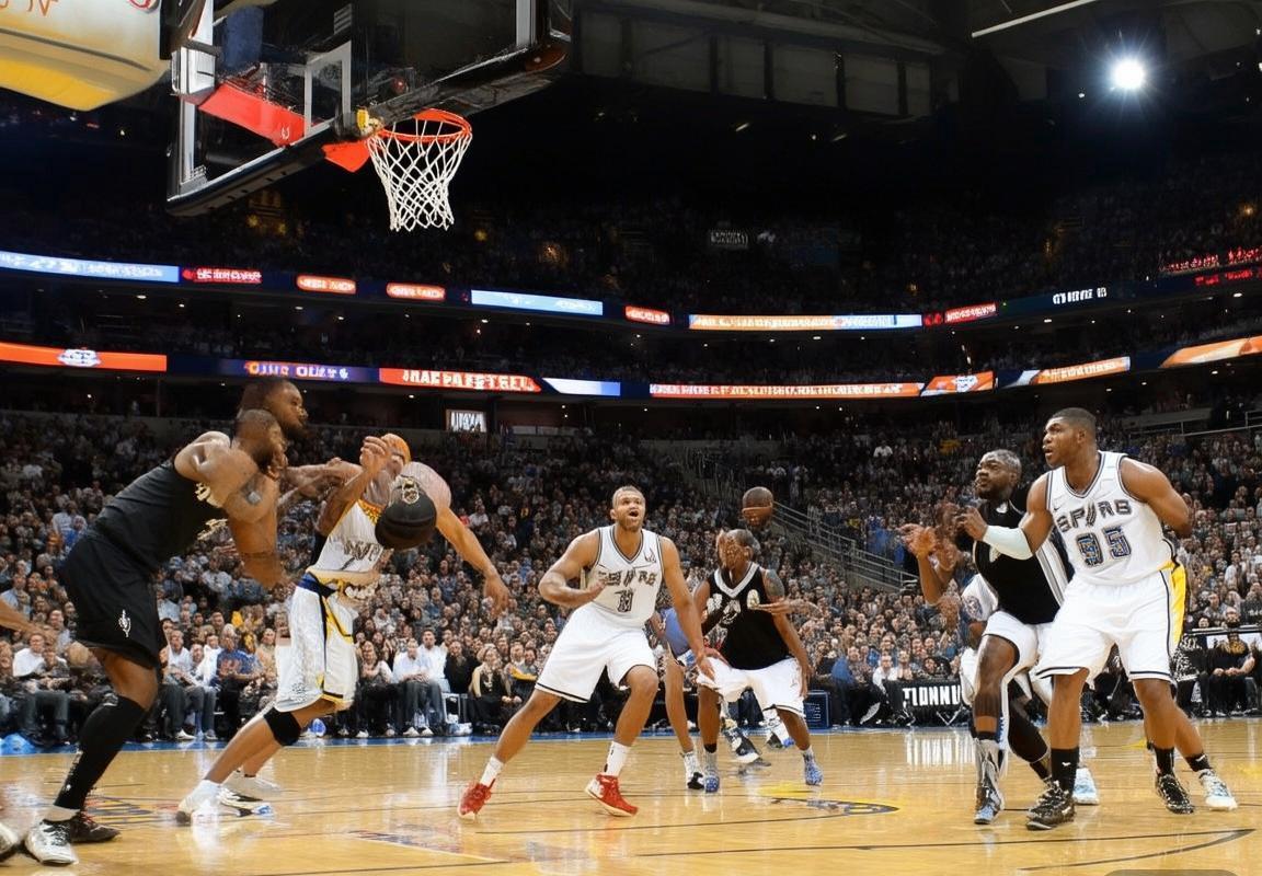 2019年NBA季后赛首轮：马刺逆转掘金，约基奇内线对抗德罗赞外线制胜