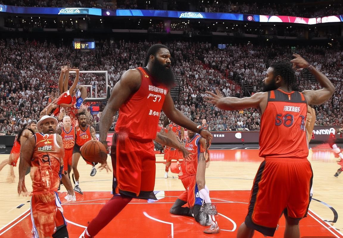 76人与魔术NBA激战解析：恩比德哈登双星闪耀，魔术新星法尔异军突起(图3)